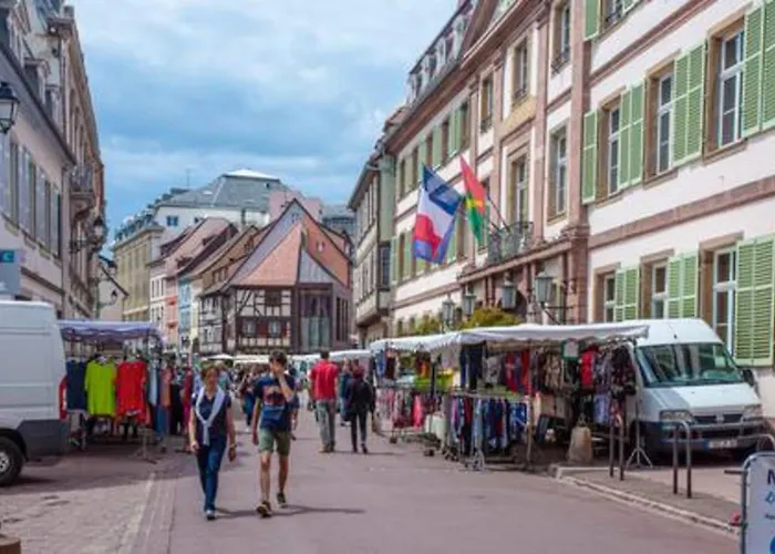 Ideal Location Colmar Center- 6P 公寓 *