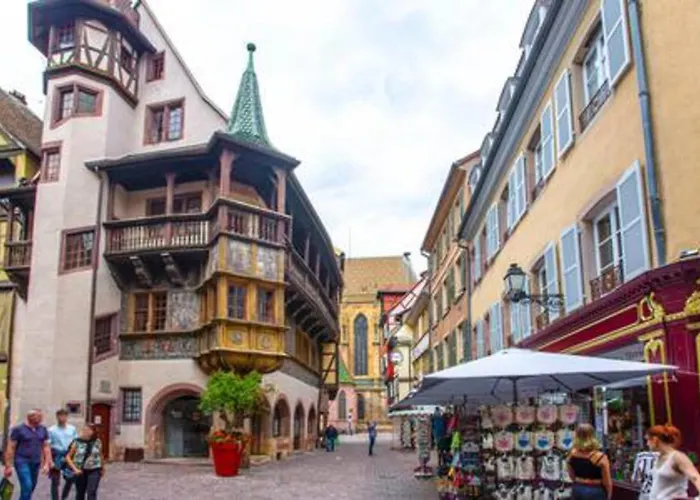 公寓 Ideal Location Colmar Center- 6P *